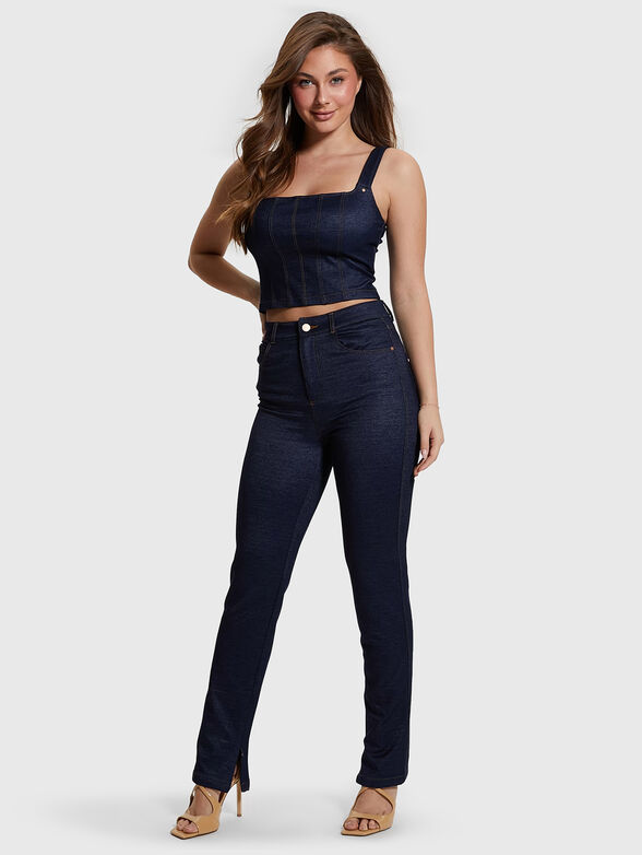 SELENE denim top - 2