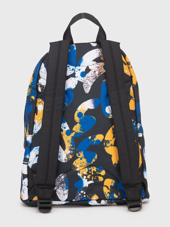 Backpack with contrasting print - 2