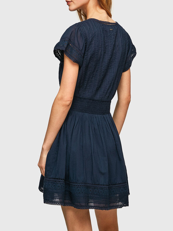 POETE dress with V-neck - 2