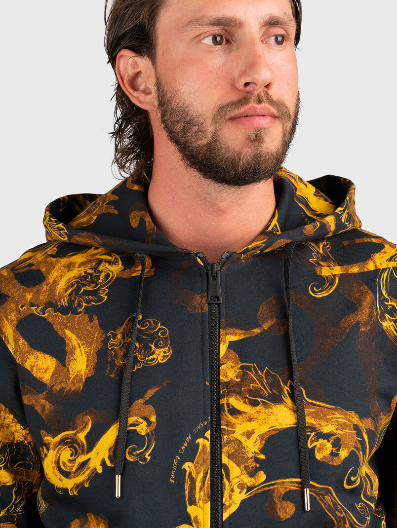 Sweatshirt with contrast print  - 3