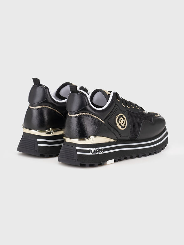 MAXI WONDER 100 black sports shoes - 3