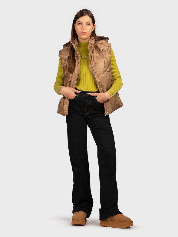 POLLIMO monogrammed print vest - 2