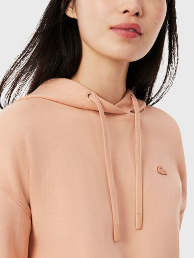 Sweatshirt with logo detail in blue - 4