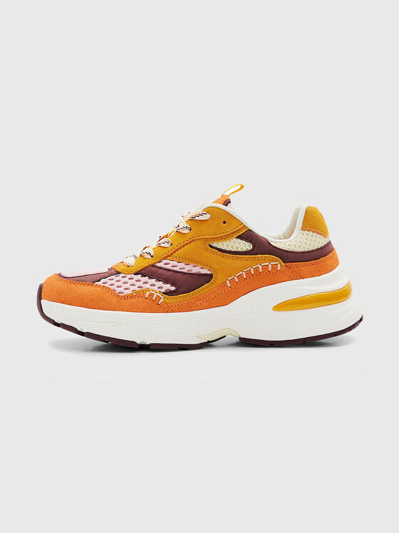 Leather sneakers - 1