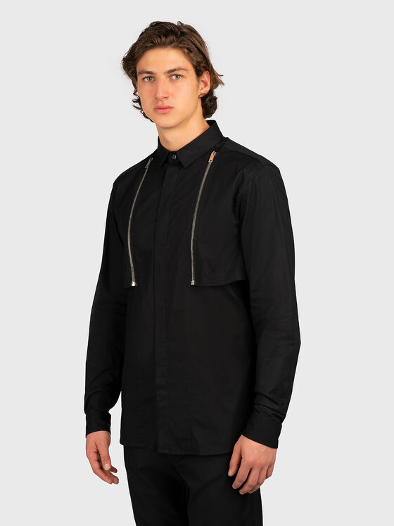 Shirt with detachable sleeves - 1