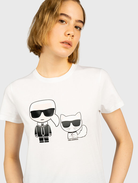 IKONIK T-shirt with contrasting maxi print - 2