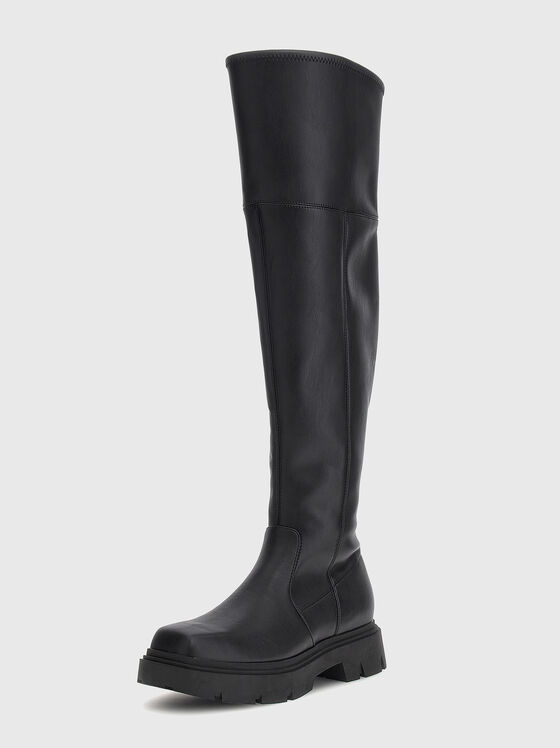 RASSA fauv leather boots - 1