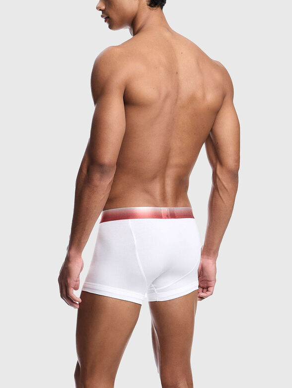 Cotton boxers with contrasting logo detail - 2