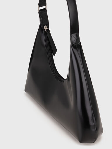 AMBER leather shoulder bag - 4