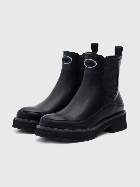 LENA boots with logo accent - 2