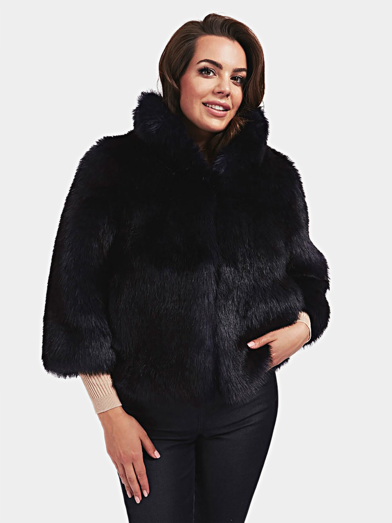 Marciano fur coat on sale