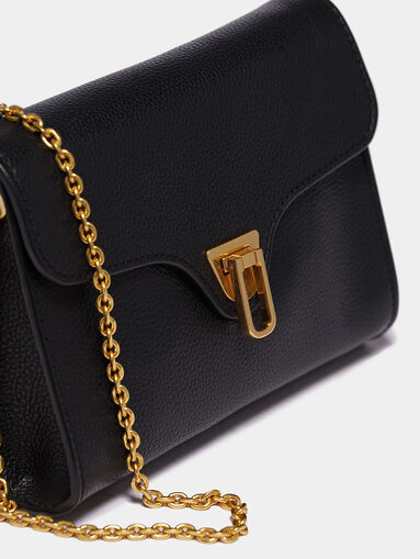 BEAT Leather bag in black color - 5