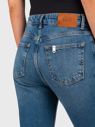 Slim jeans with slit  - 4