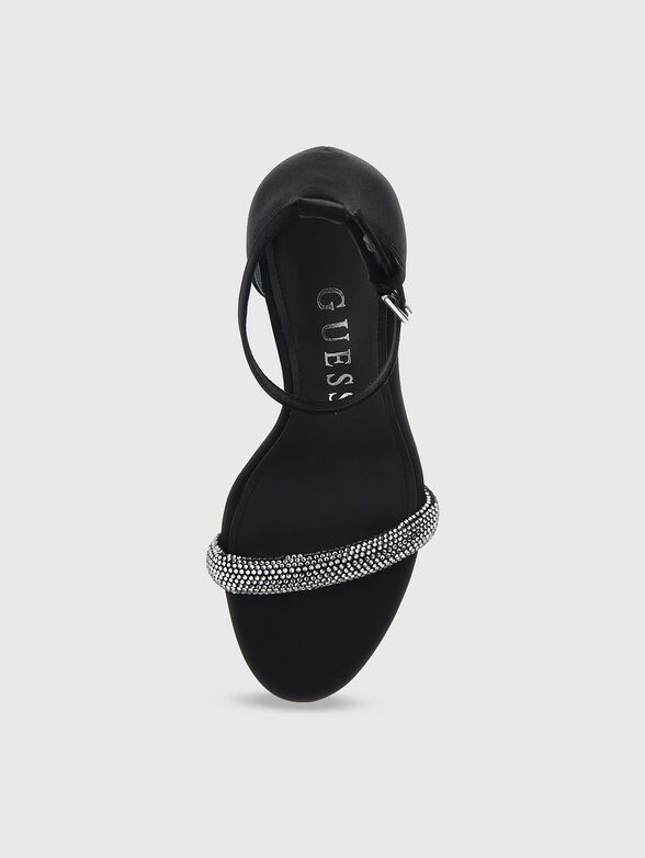 KABECKE black heeled sandals - 4