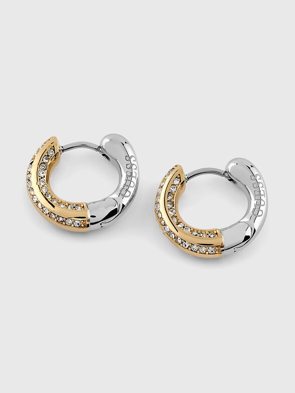 MAJORELLE rhinestones earrings - 1