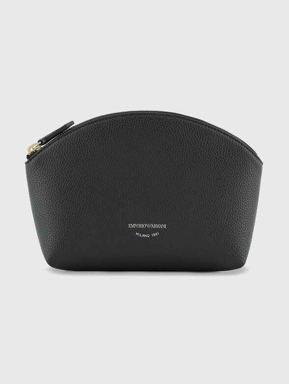 Grained eco leather beauty case - 1