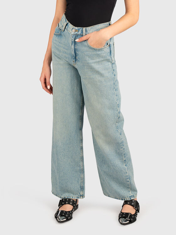 Дънки с висока талия - 1