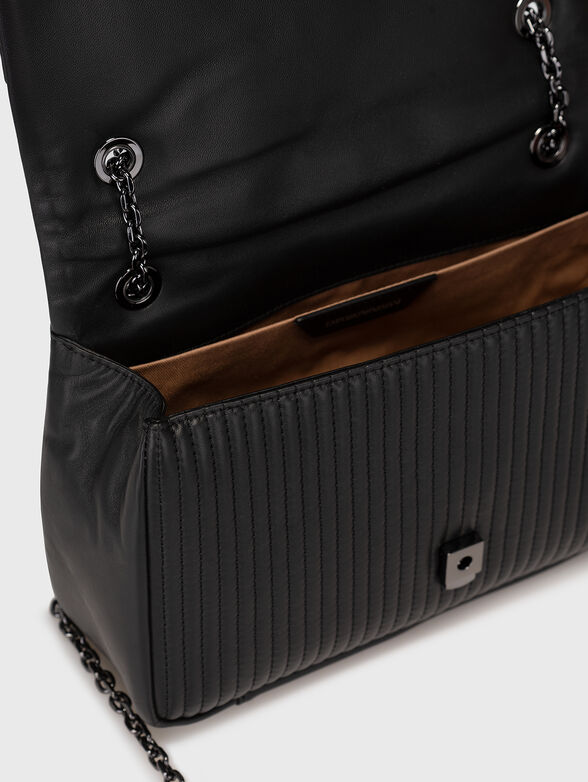 Black leather bag  - 6