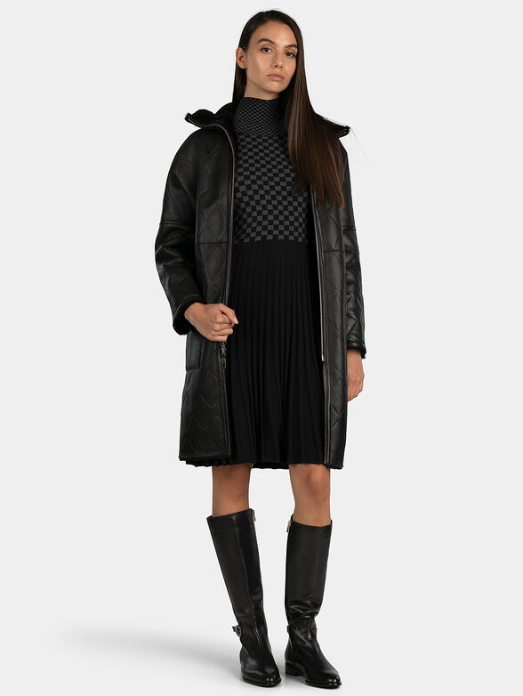 Reversible leather coat - 5