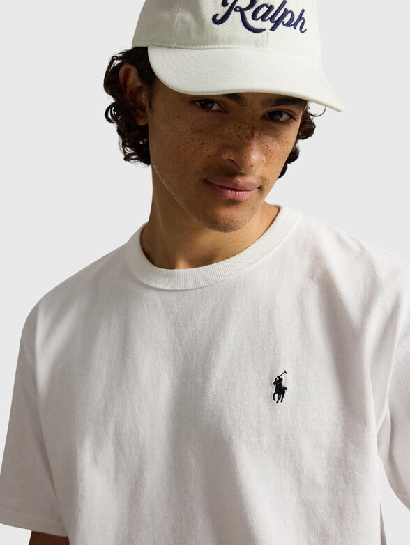 White cotton t-shirt - 4