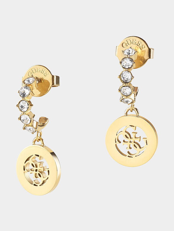 PURE LIGHT earrings in golden color - 1