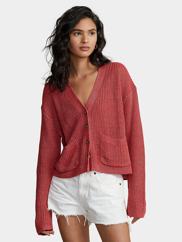 Cardigan with buttons - 1