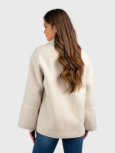 Short coat with sequins - 3