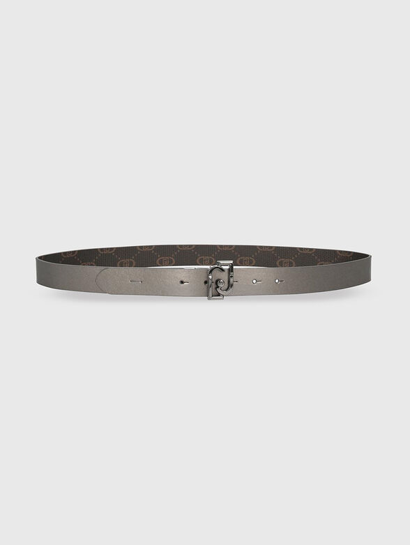 Belt with buckle logo - 1