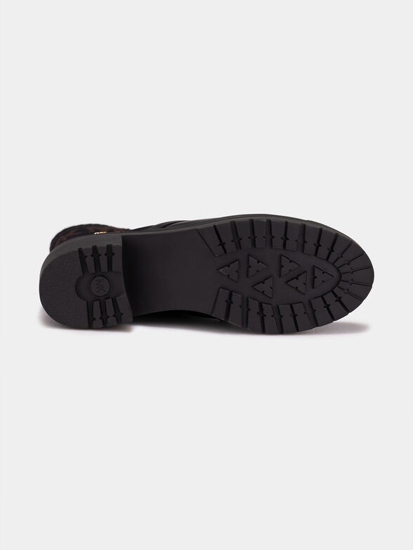 BREA boots with logo print - 5
