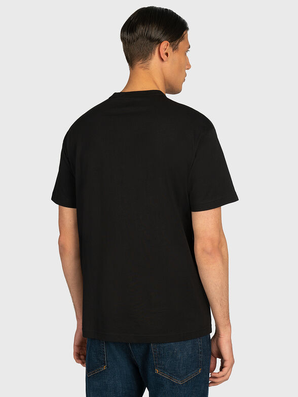 Men's t-shirt with a contrasting logo - 3