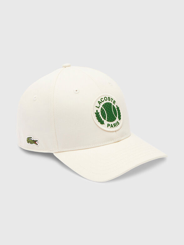 Baseball cap with accent embroidery - 1