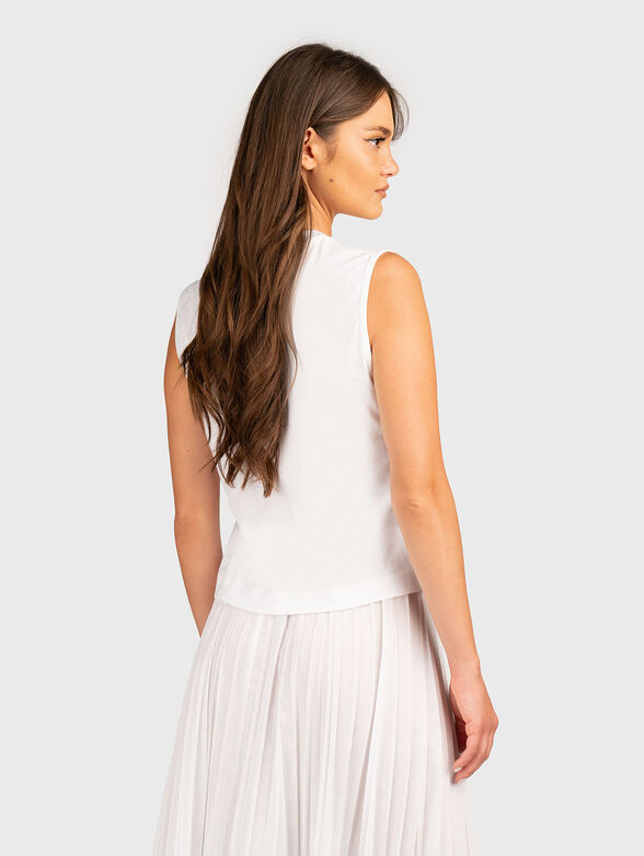 Cotton T-shirt with logo - 3