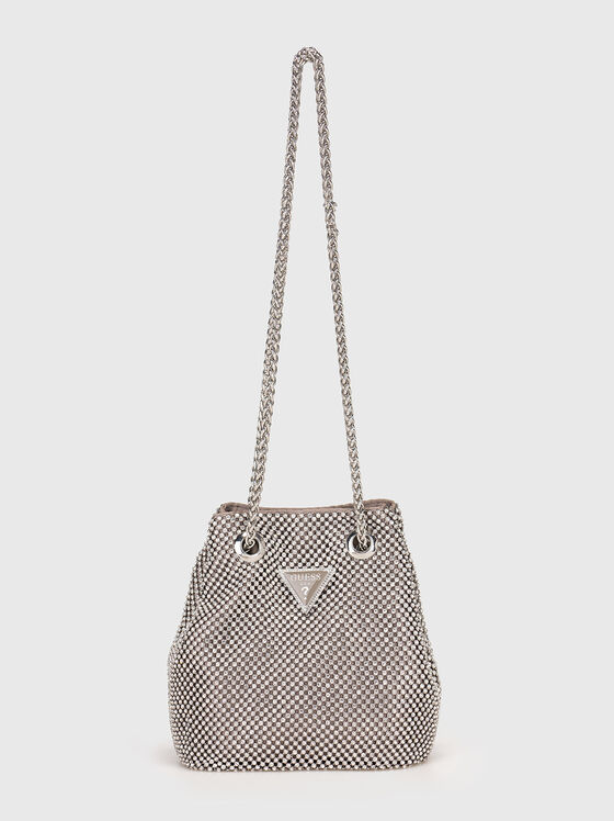 Сребриста чанта ZALINA - 1