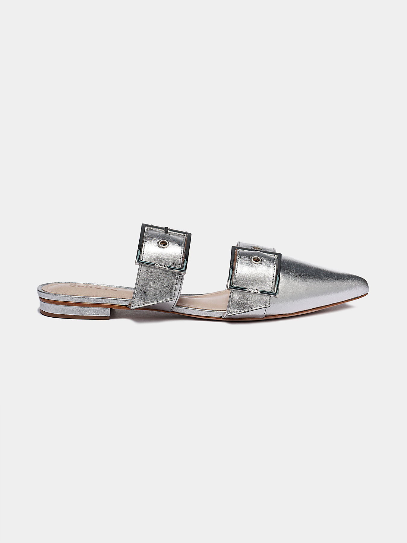 cheap silver flats