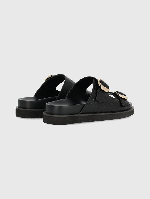 Slippers with golden details - 4