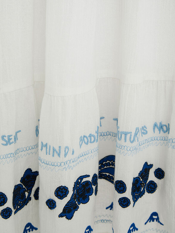 MEMPHIS Dress with embroidery - 6