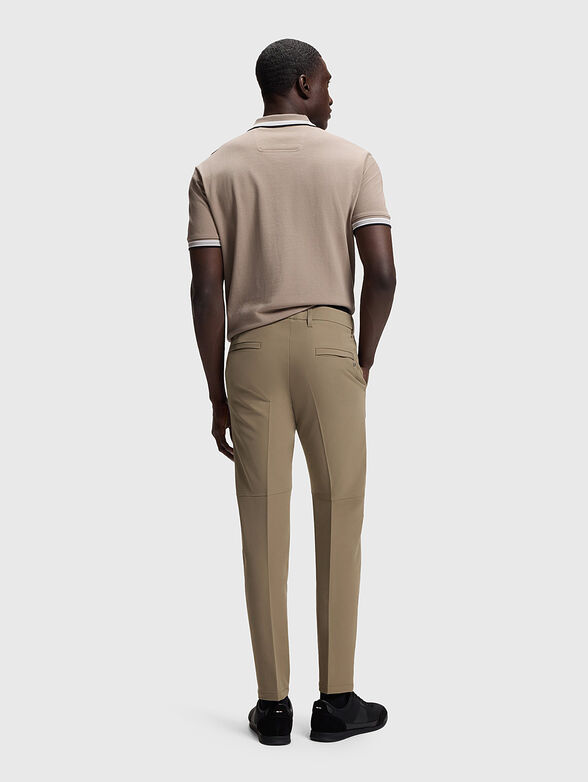 Straight trousers with logo - 2
