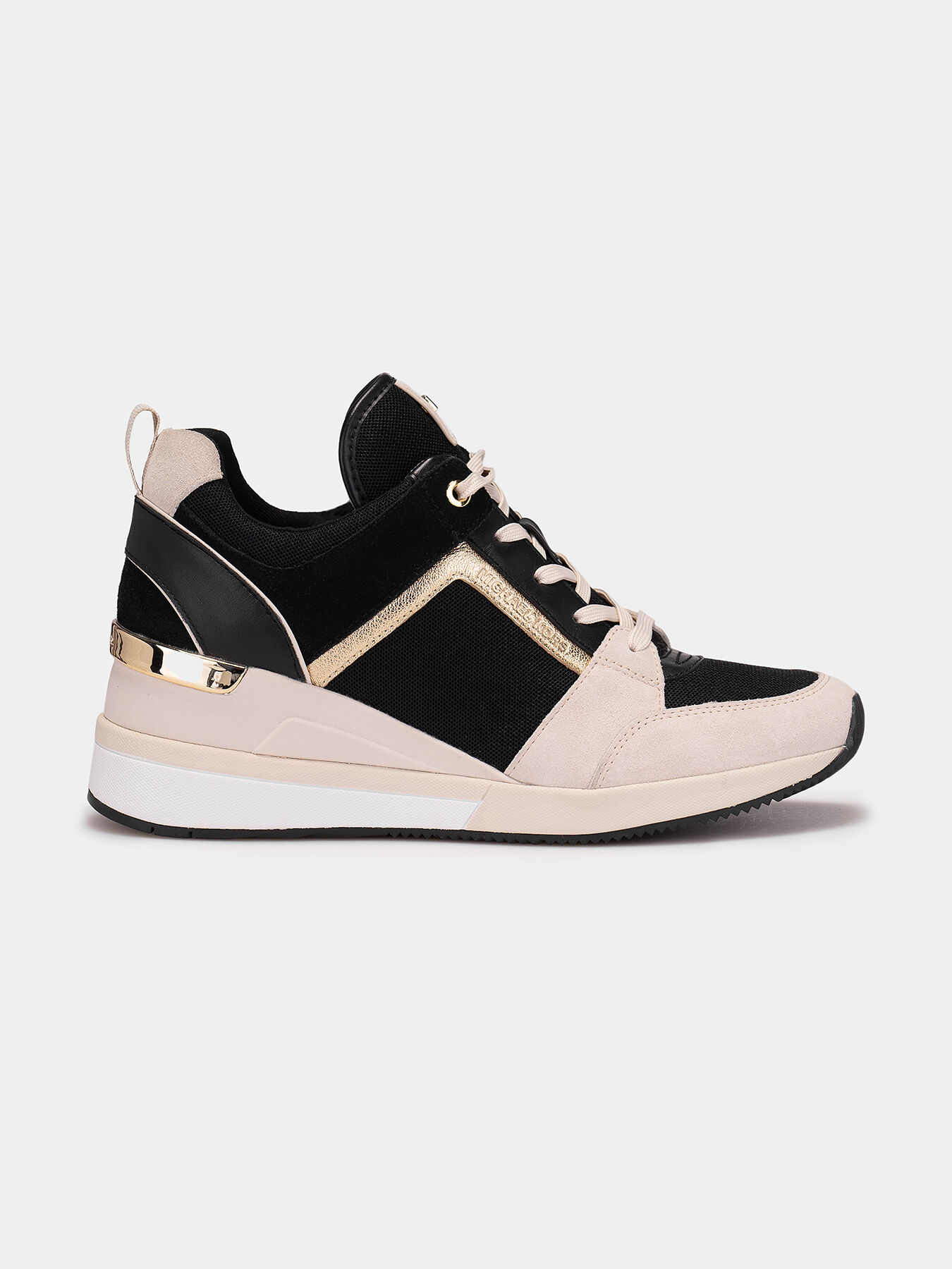 Georgie canvas and suede sneaker hot sale