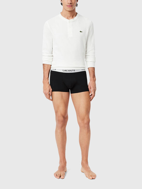 Set of three pairs of boxers with logo - 5