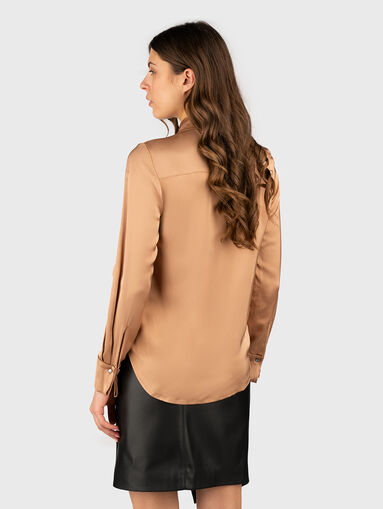 Long sleeve shirt with embroidered logo - 3