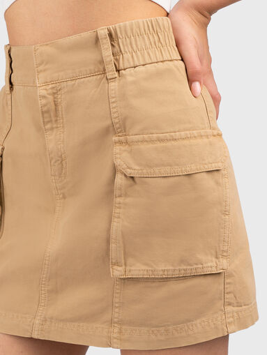 Cargo mini skirt - 4