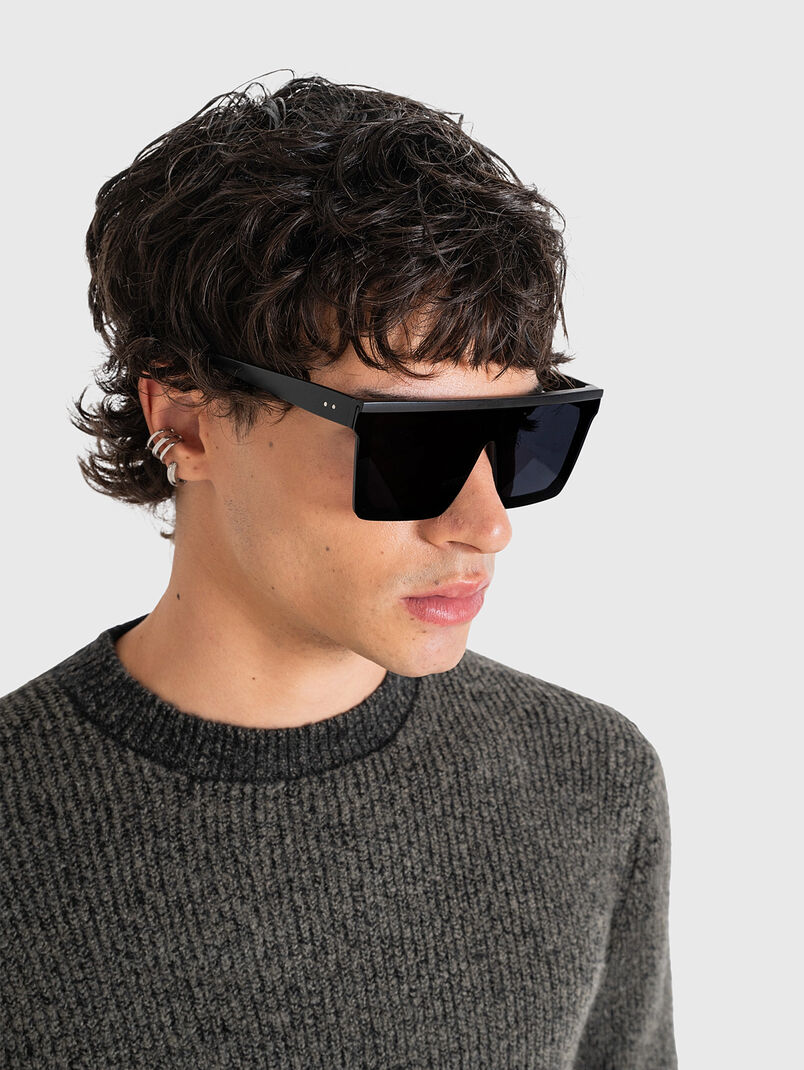 Sweater with contrast cuffs - 3