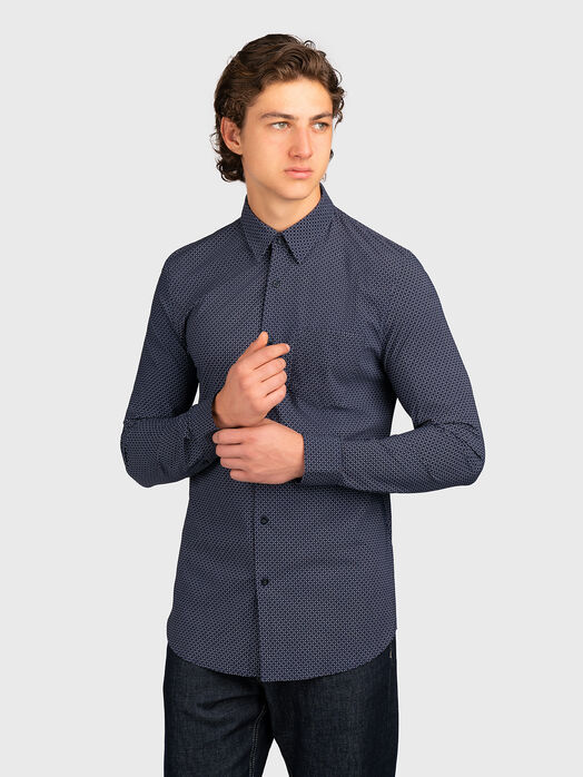 SUNSET dark blue shirt