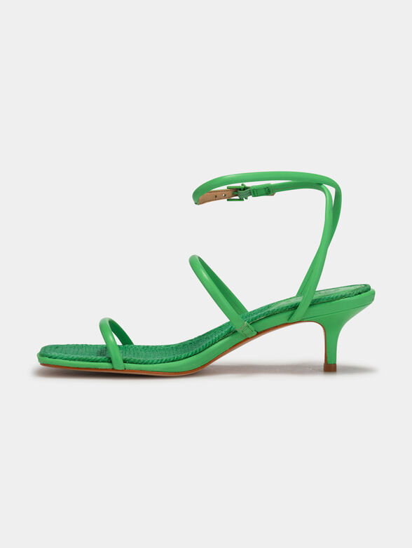 Sandals in green color - 4