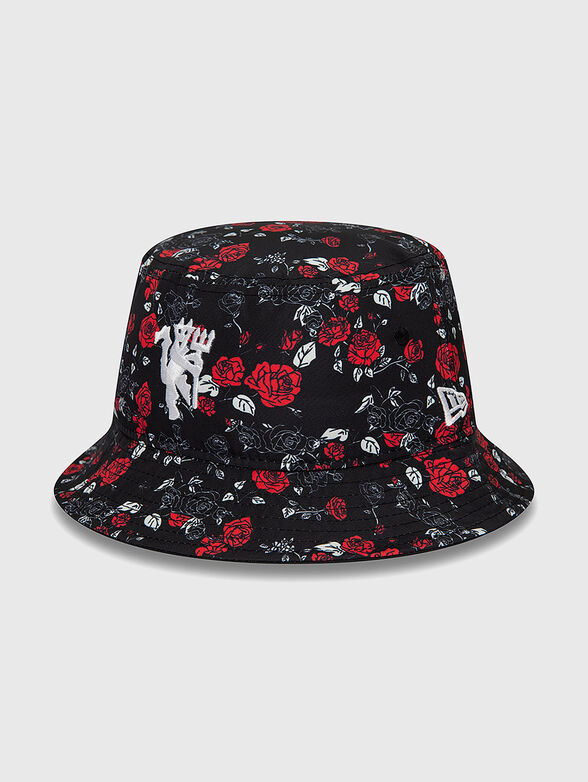 Bucket hat with floral print - 3