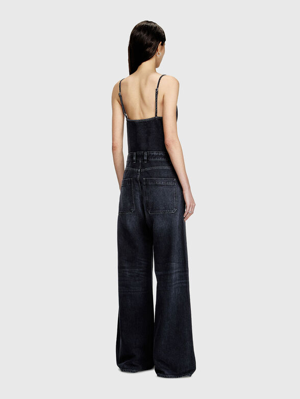 DE-VORS denim jumpsuit with wide legs - 2