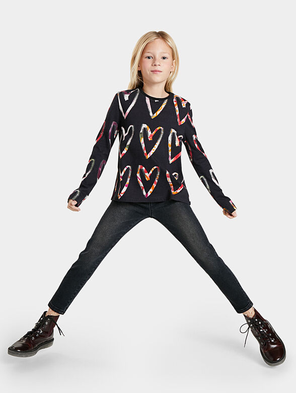Long sleeve blouse - 2