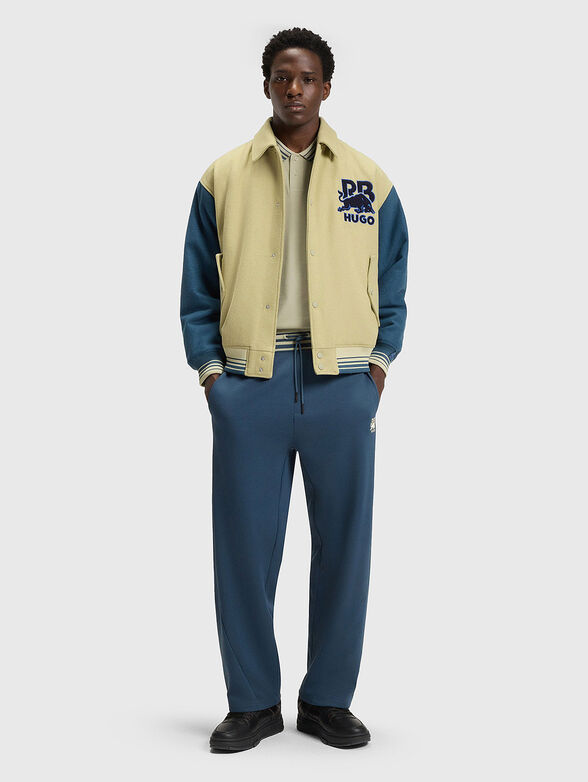 HUGO x RB dark brown polo shirt - 2