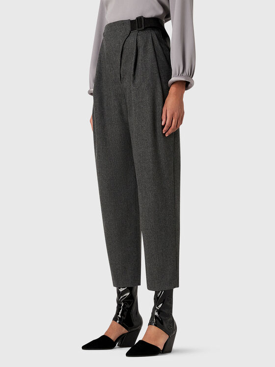 Trousers with cuffs - 1