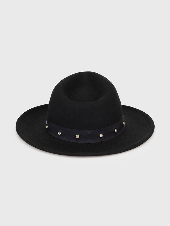 Wool hat with brim - 2